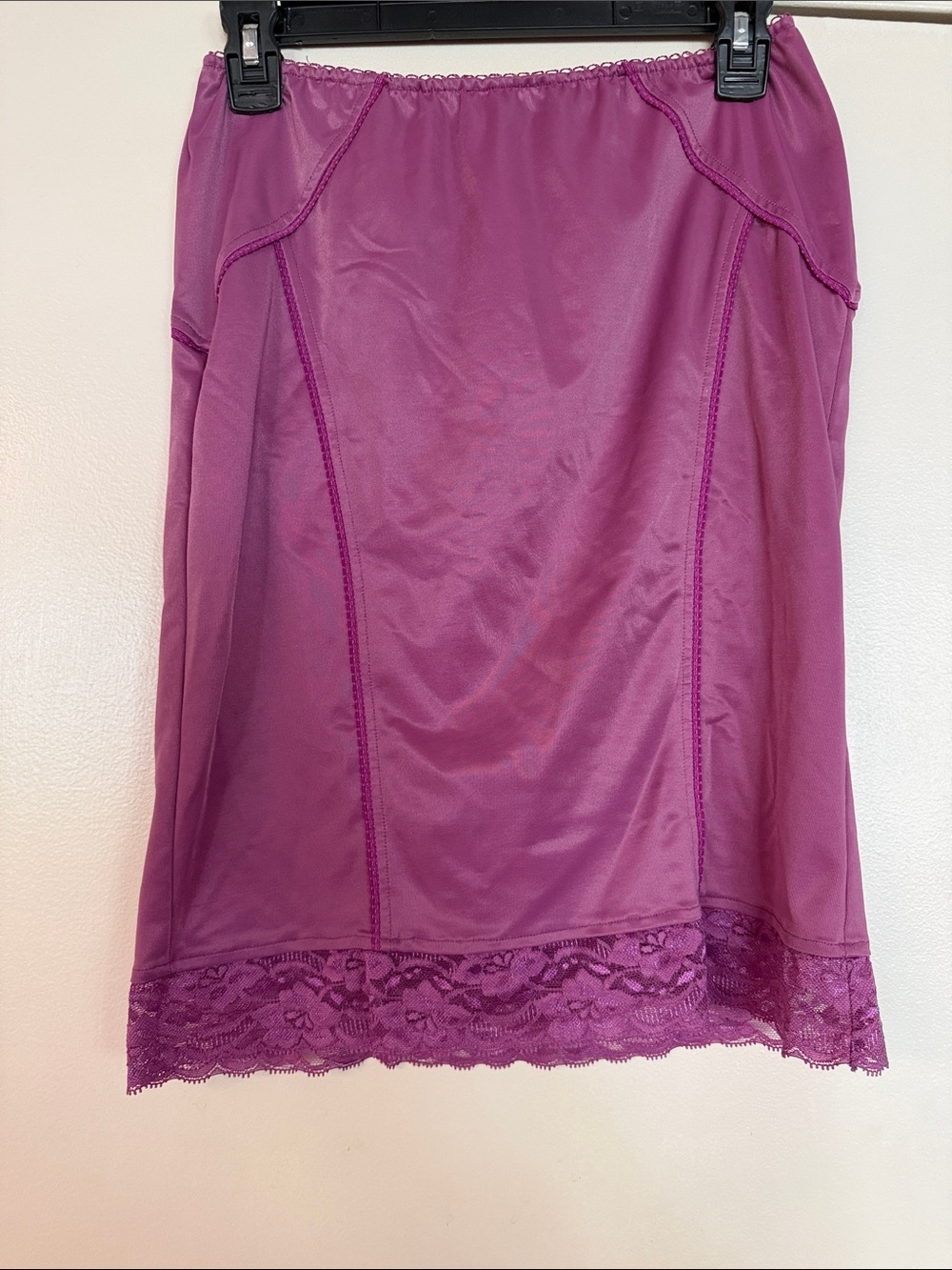 Marciano Plum Lace-Hem Half Slip